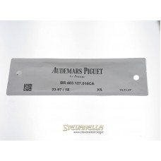 Cinturino gomma bianco Audemars Piguet Royal Oak  24/18mm nuovo  BR.403.127.010CA
